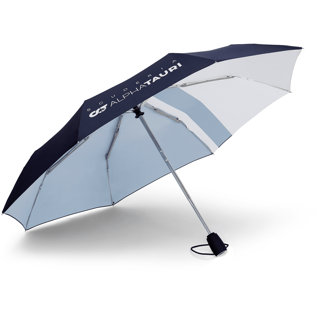Scuderia AlphaTauri Compact Umbrella-Navy Umbrellas Gray