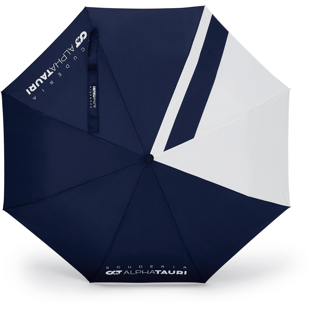 Scuderia AlphaTauri Compact Umbrella-Navy Umbrellas Midnight Blue