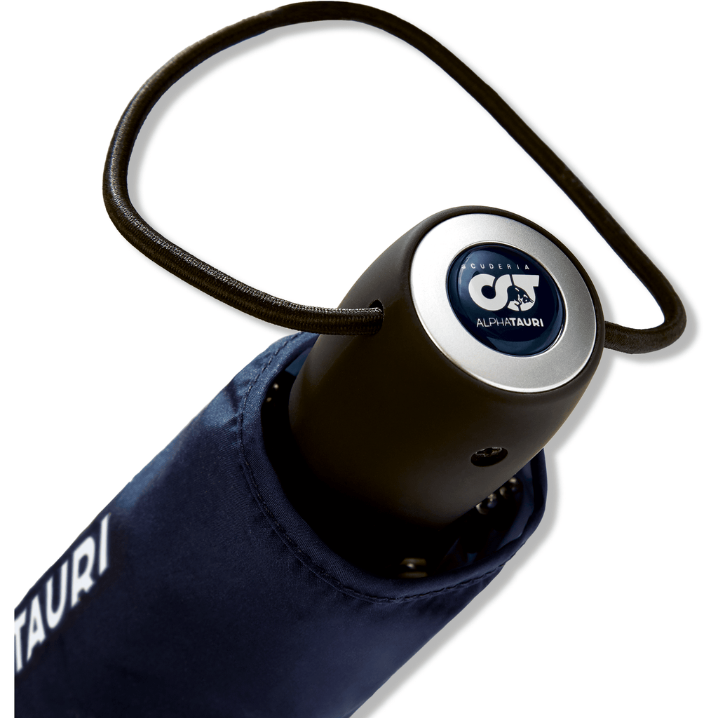 Scuderia AlphaTauri Compact Umbrella-Navy Umbrellas Black