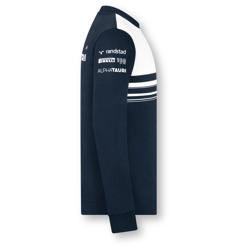 Scuderia AlphaTauri F1 2022 Men's Team Crewneck Sweatshirt- Navy Sweatshirt Lavender