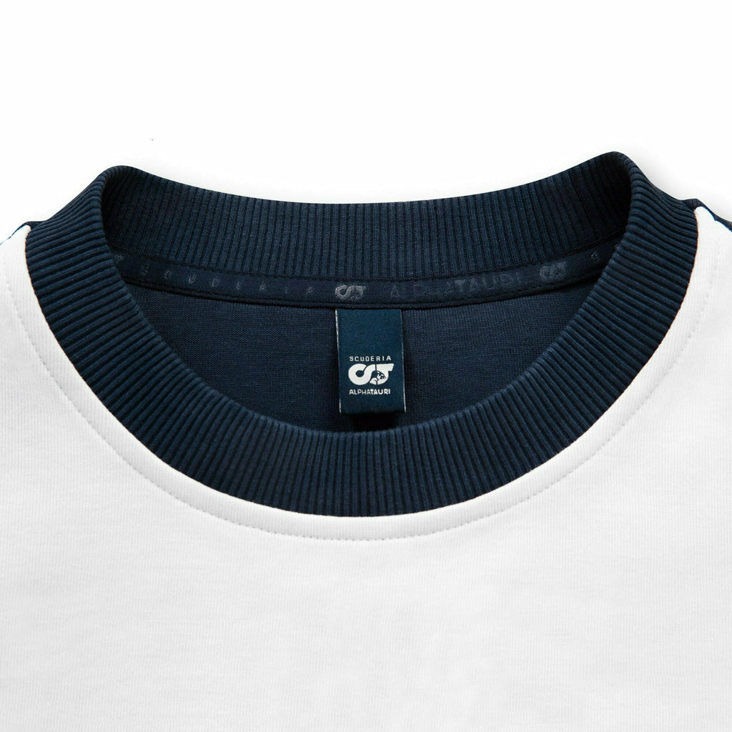 Scuderia AlphaTauri F1 2022 Men's Team Crewneck Sweatshirt- Navy Sweatshirt Dark Slate Gray