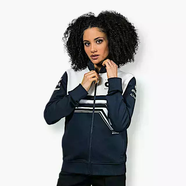 Scuderia AlphaTauri F1 2022 Women's Team Sweat Jacket - Navy Jackets White Smoke