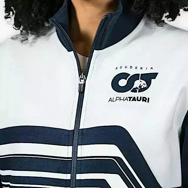 Scuderia AlphaTauri F1 2022 Women's Team Sweat Jacket - Navy Jackets Lavender