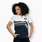 Scuderia AlphaTauri F1 2022 Women's Team Polo Shirt - Navy/White Polos White Smoke