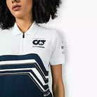 Scuderia AlphaTauri F1 2022 Women's Team Polo Shirt - Navy/White Polos White Smoke