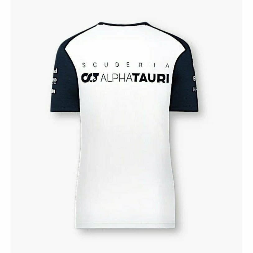 Scuderia AlphaTauri F1 2022 Women's Team T-Shirt - Navy/White T-shirts White Smoke