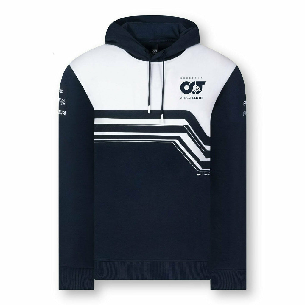 Scuderia AlphaTauri F1 2022 Kids Team Hoodie- Youth Navy Hoodies Black
