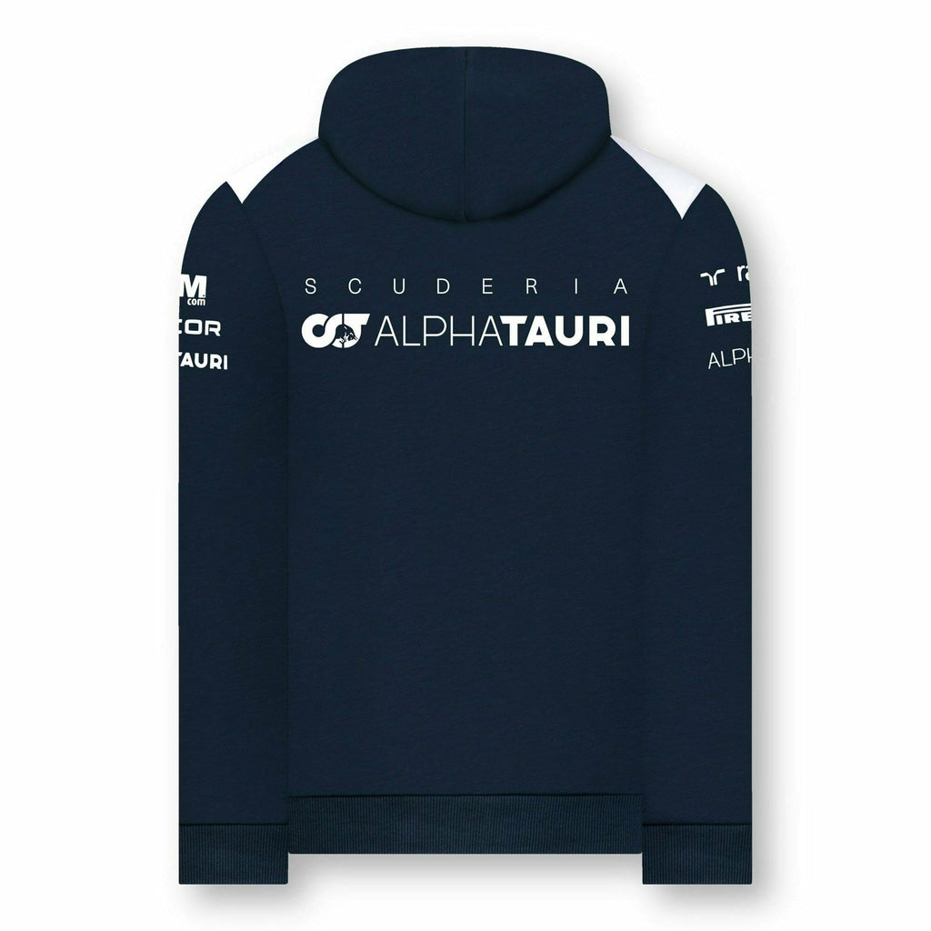 Scuderia AlphaTauri F1 2022 Kids Team Hoodie- Youth Navy Hoodies Dark Slate Gray