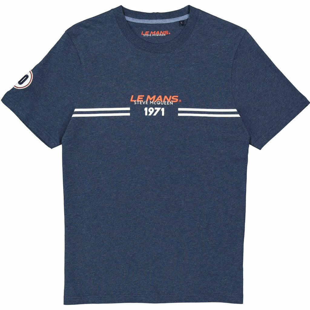 Le Mans 24 Hours Men's Steve McQueen "1971" T-Shirt T-shirt Dark Slate Gray
