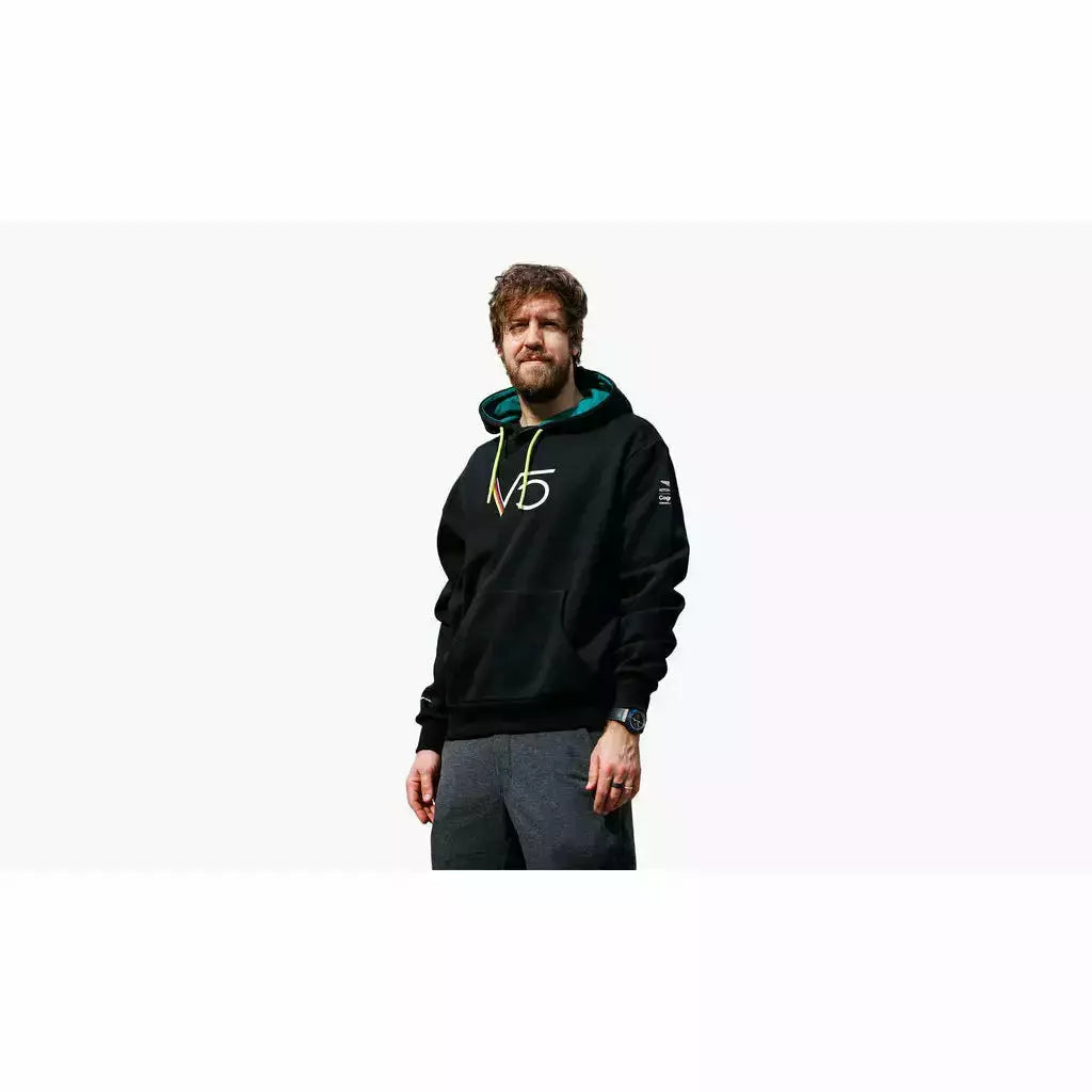 Aston Martin F1 Sebastian Vettel Hoodie Hoodies Black