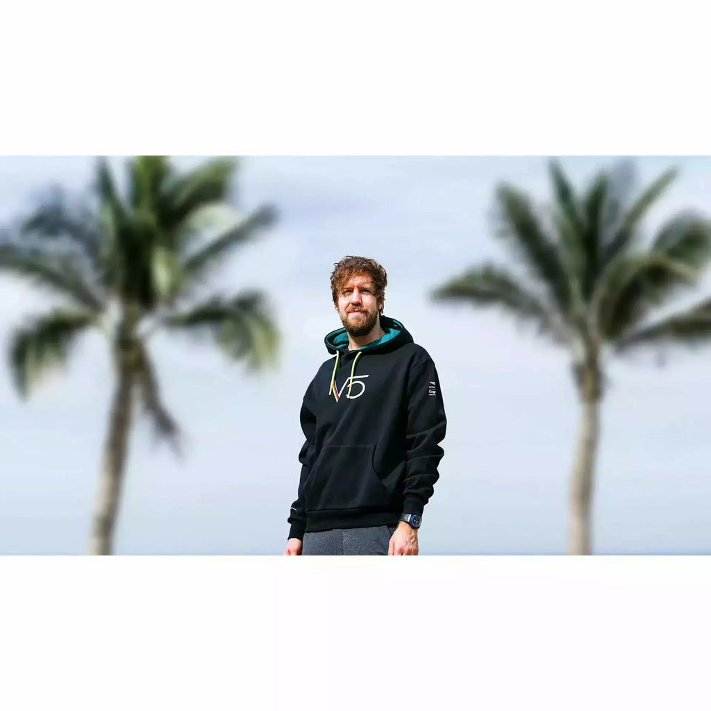 Aston Martin F1 Sebastian Vettel Hoodie Hoodies Dark Slate Gray