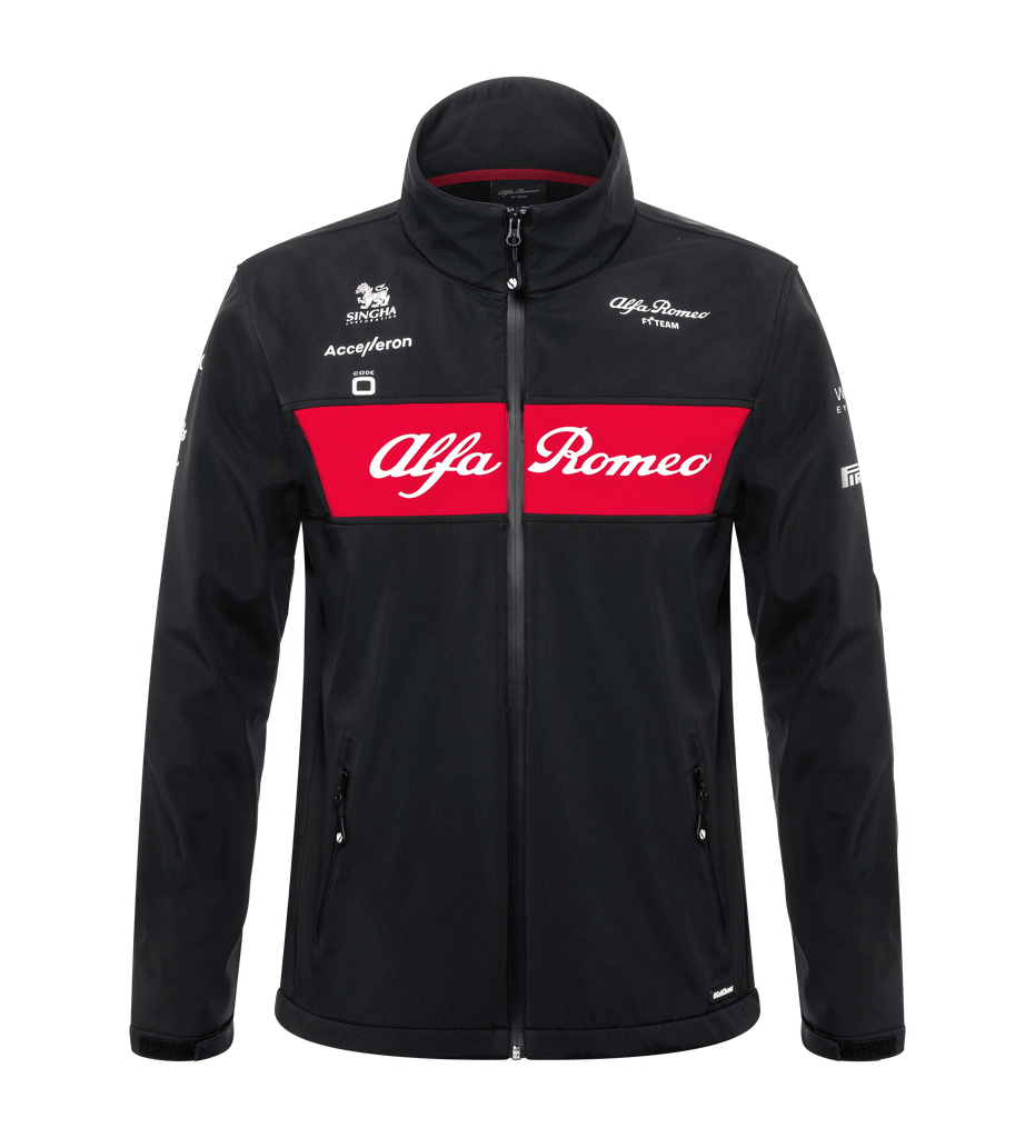 Alfa Romeo Racing F1 2023 Women's Team Softshell Jacket - Black Jackets Alfa Romeo 