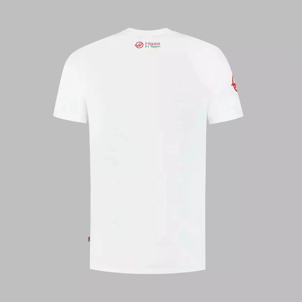 Haas Racing F1 Men's Mick Schumacher T-Shirt T-shirts Light Gray