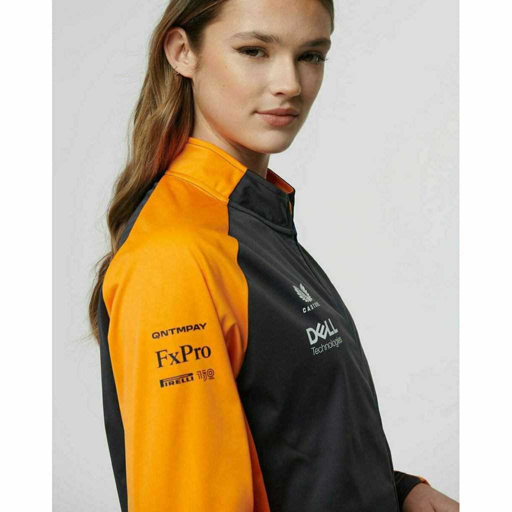 McLaren F1 Women's 2022 Team Softshell Jacket - Phantom Jackets Dark Slate Gray