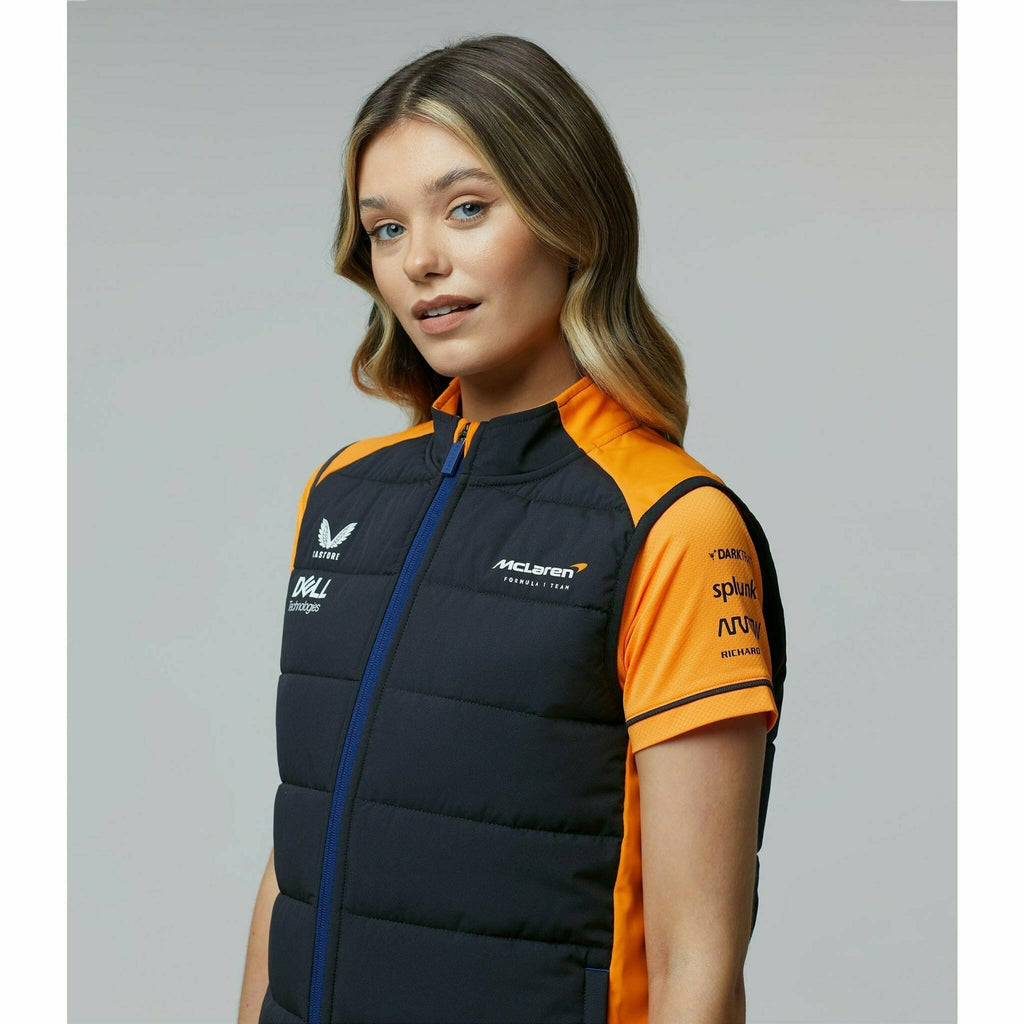 McLaren F1 Women's 2022 Team Vest - Phantom Vest Gray