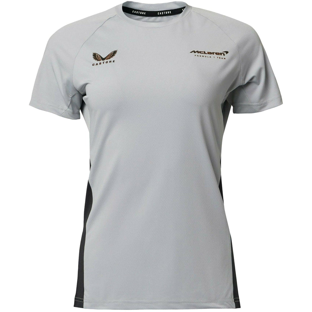 McLaren F1 Women's Performance T-Shirt  - Harbor Mist T-shirts Gray