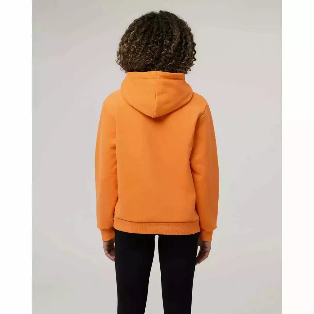 McLaren F1 Women's Core Essentials Logo Hoodie - Papaya/Blue/Black Hoodies Light Gray