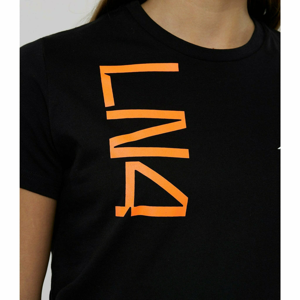 McLaren F1 Woman's Lando Norris Core T-Shirt- Black T-shirts Dark Salmon
