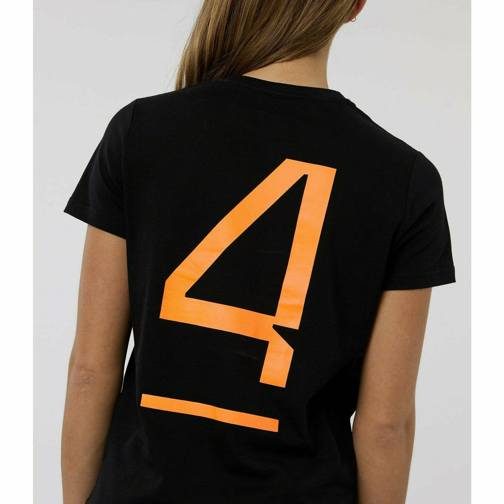 McLaren F1 Woman's Lando Norris Core T-Shirt- Black T-shirts Black