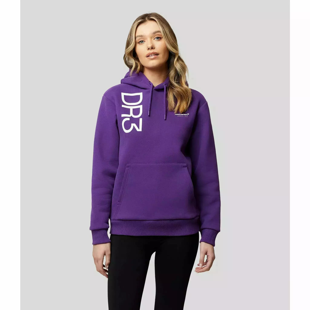 McLaren F1 Women's Daniel Ricciardo Australia GP Home Territories Hoodie- Purple Hoodies Dark Slate Gray