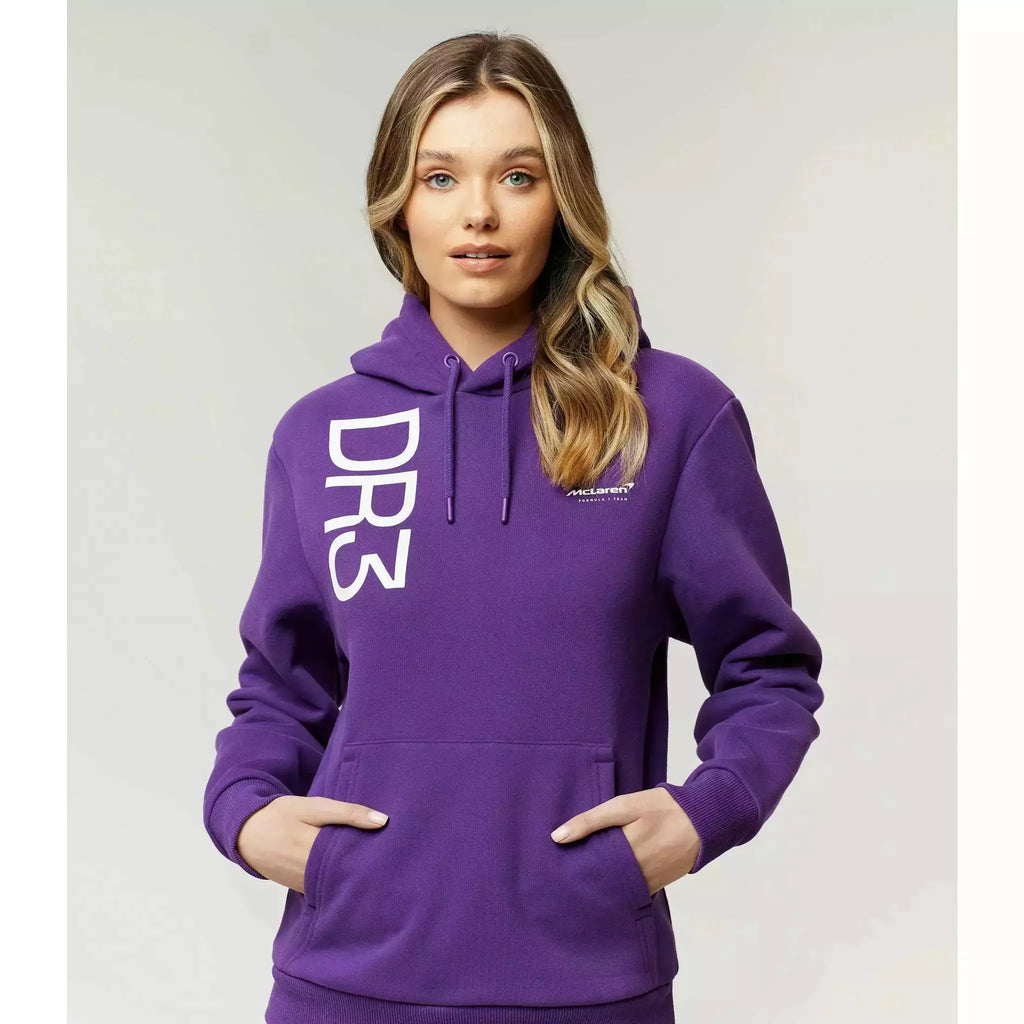 McLaren F1 Women's Daniel Ricciardo Australia GP Home Territories Hoodie- Purple Hoodies Dark Slate Blue