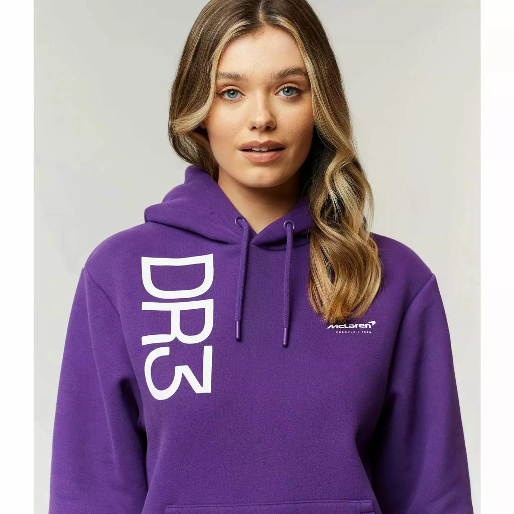 McLaren F1 Women's Daniel Ricciardo Australia GP Home Territories Hoodie- Purple Hoodies Dark Slate Blue
