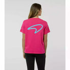 McLaren F1 Women's Miami Neon Graphic T-Shirt-White/Vice Blue/Beetroot Purple/Crystal Rose T-shirts Light Gray
