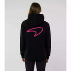 McLaren F1 Women's Miami Neon Graphic Hoodie -Black/Vice Blue/Beetroot Purple Hoodies Light Gray