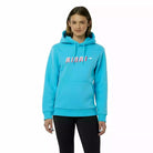 McLaren F1 Women's Miami Neon Graphic Hoodie -Black/Vice Blue/Beetroot Purple Hoodies Medium Turquoise