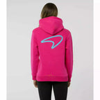 McLaren F1 Women's Miami Neon Graphic Hoodie -Black/Vice Blue/Beetroot Purple Hoodies Light Gray