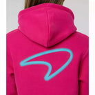 McLaren F1 Women's Miami Neon Graphic Hoodie -Black/Vice Blue/Beetroot Purple Hoodies Medium Violet Red