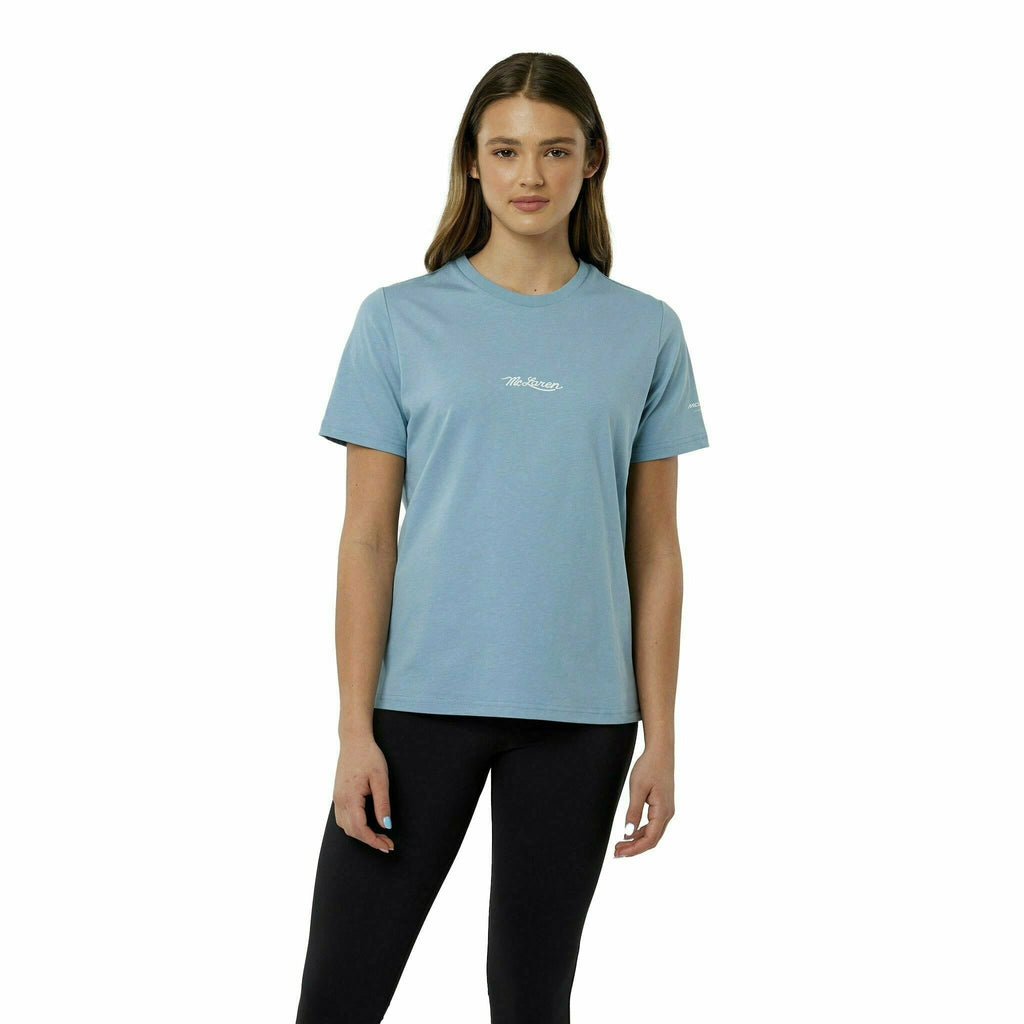 McLaren F1 Special Edition Monaco GP Women's Daniel Ricciardo #3 T-Shirt - Blue/Black T-shirts Dark Gray