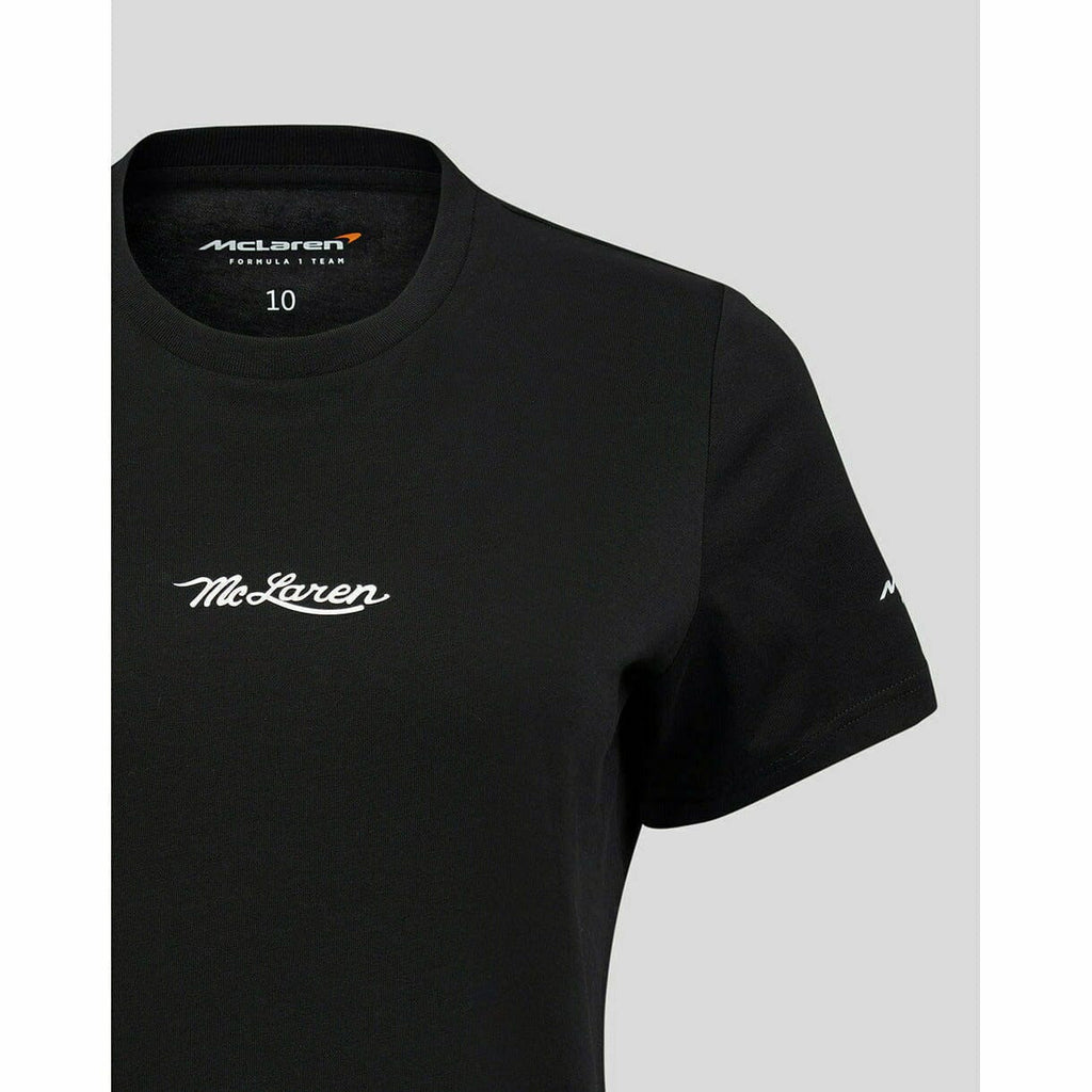 McLaren F1 Special Edition Monaco GP Women's Daniel Ricciardo #3 T-Shirt - Blue/Black T-shirts Black