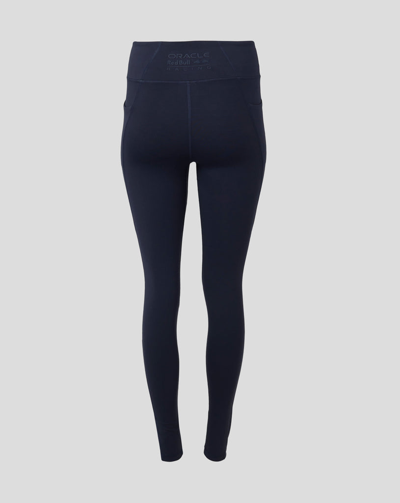 Red Bull Racing Castore F1 Women's Running Leggings - Navy Pants Red Bull Racing 