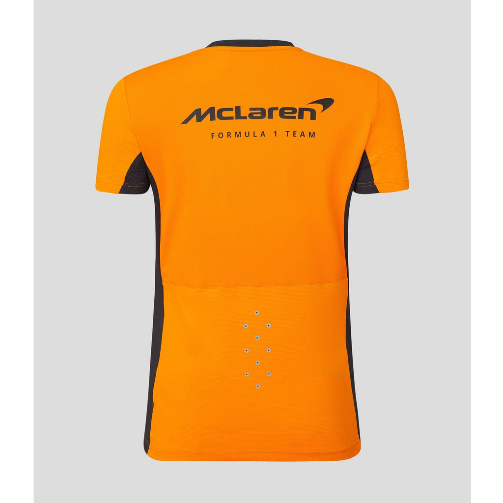 McLaren F1 Women's 2023 Team Replica Set Up T-Shirt- Papaya/Phantom T-shirts Dark Orange