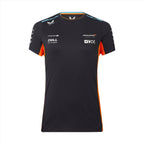 McLaren F1 Women's 2023 Team Replica Set Up T-Shirt- Papaya/Phantom T-shirts Light Gray