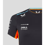 McLaren F1 Women's 2023 Team Replica Set Up T-Shirt- Papaya/Phantom T-shirts Dark Slate Gray