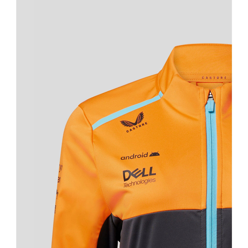 McLaren F1 Women's 2023 Team Softshell Jacket - Phantom Jackets Light Gray