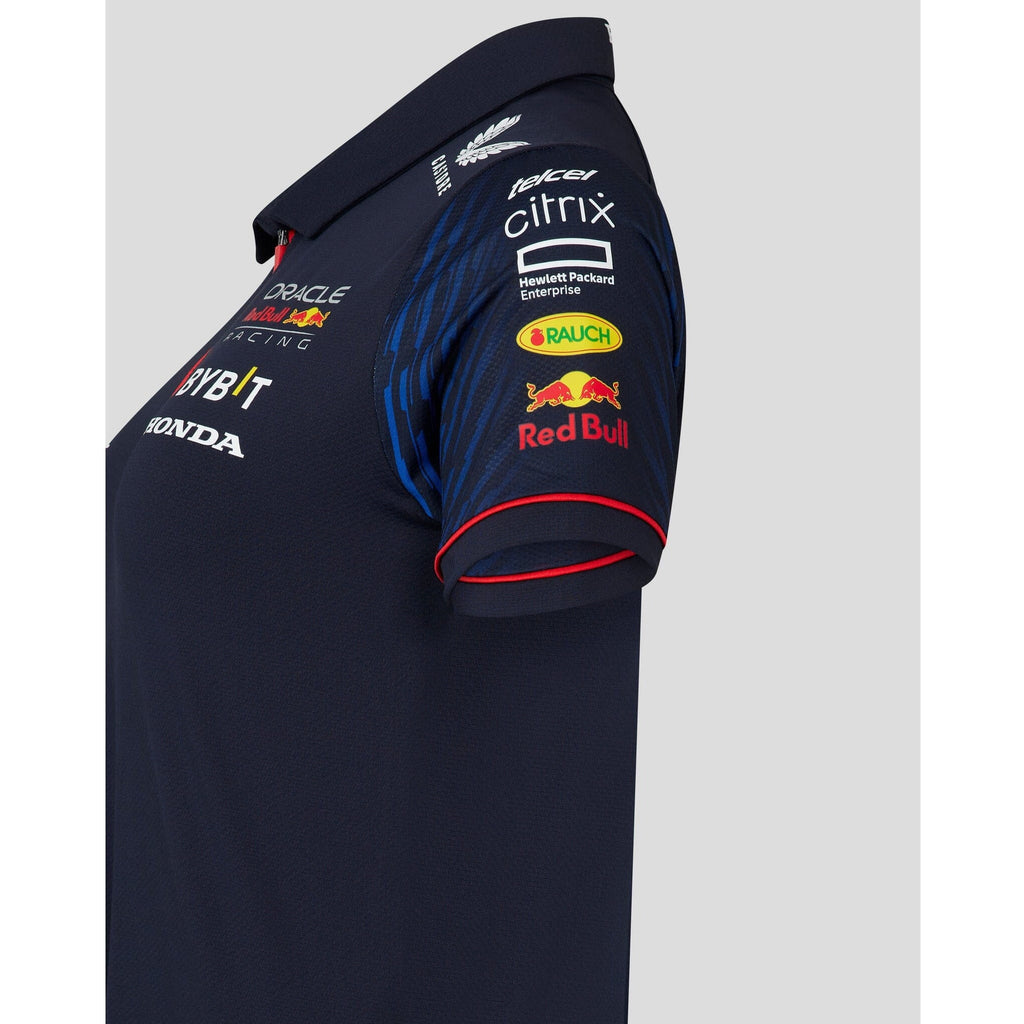 Red Bull Racing F1 Women's 2023 Team Polo Shirt- Navy Polos Light Gray