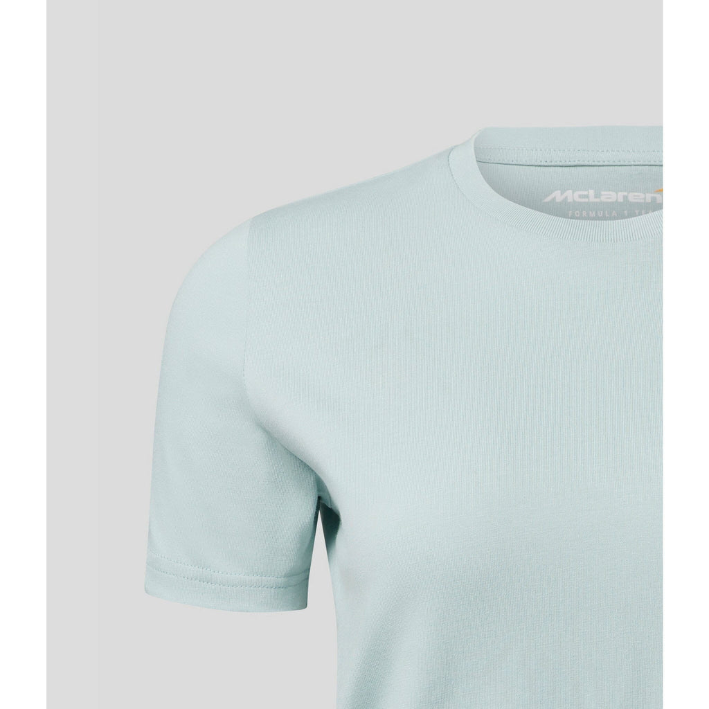 McLaren F1 Women's Dynamic T-Shirt - Cloud Blue/Papaya T-shirts Light Gray