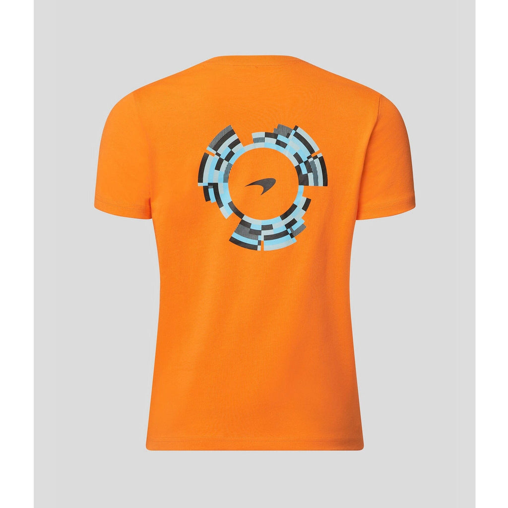 McLaren F1 Women's Dynamic T-Shirt - Cloud Blue/Papaya T-shirts Light Gray