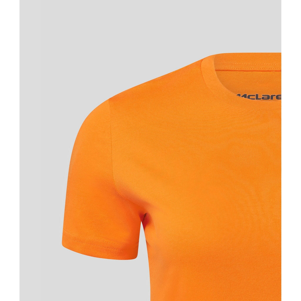 McLaren F1 Women's Dynamic T-Shirt - Cloud Blue/Papaya T-shirts Dark Orange
