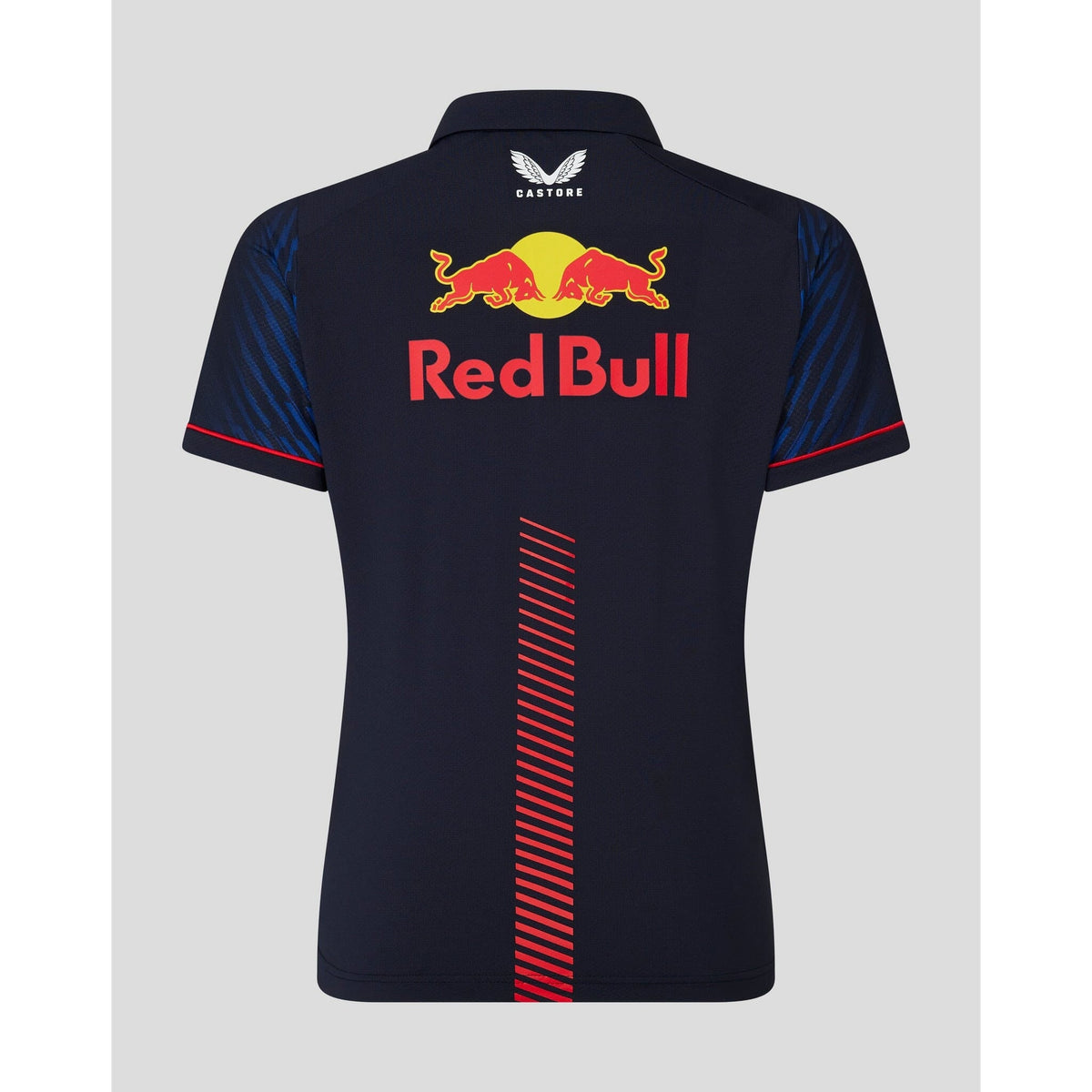 Red Bull Racing F1 Women's 2023 Sergio "Checo" Perez Team Polo Shirt- Navy Polos Light Gray