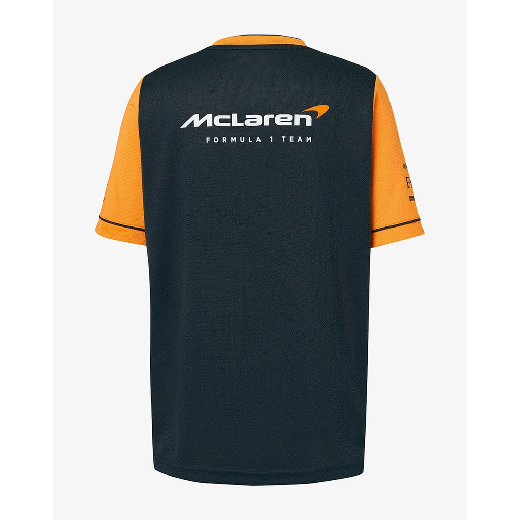 McLaren F1 Kids 2022 Replica Set Up T-Shirt- Youth Papaya/Phantom T-shirts Dark Slate Gray