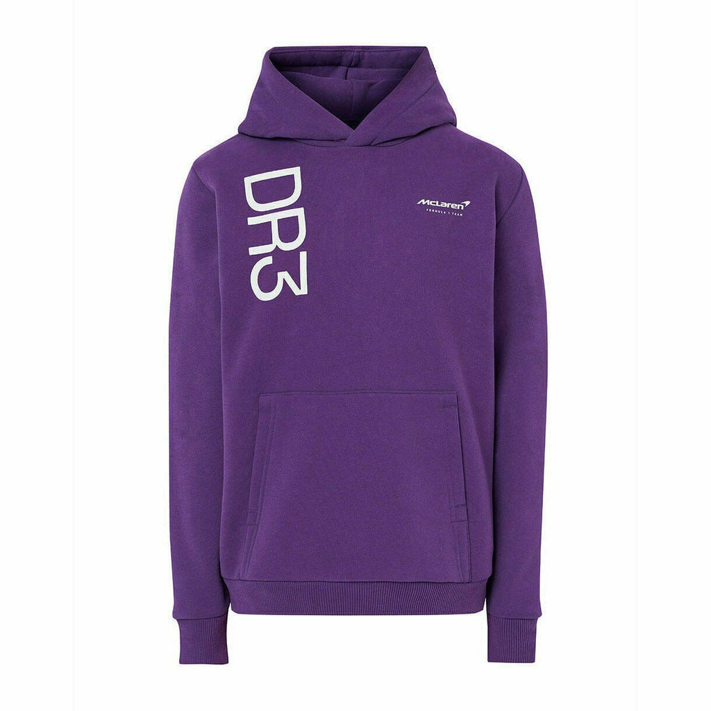 McLaren F1 Kids Daniel Ricciardo Home Territories Hoodie- Youth Purple Hoodies Dark Slate Blue