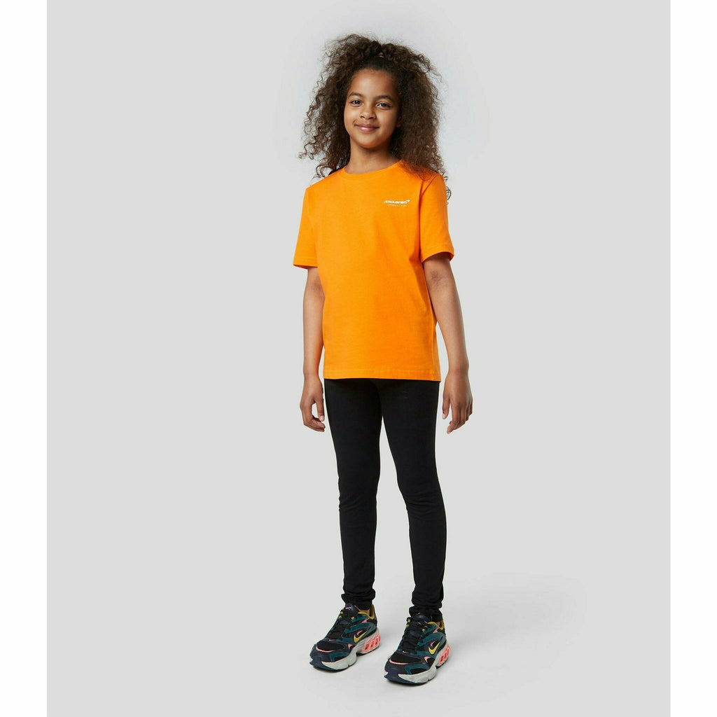 McLaren F1 Special Edition Monaco GP Kids Slogan T-Shirt - Youth Blue/Orange T-shirts Light Gray