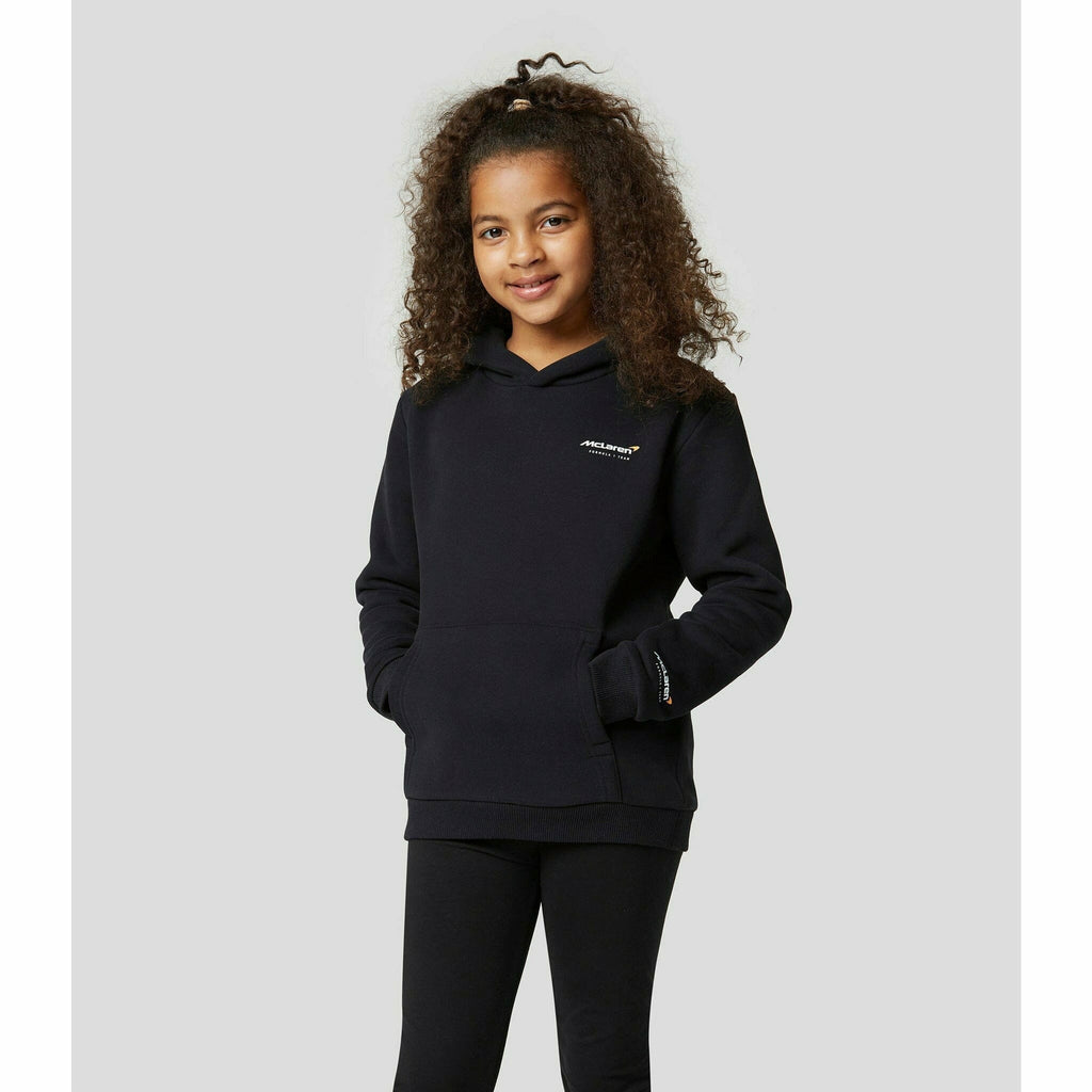McLaren F1 Special Edition Monaco GP Kids Slogan Hoodie- Youth Blue/Black Hoodies Black