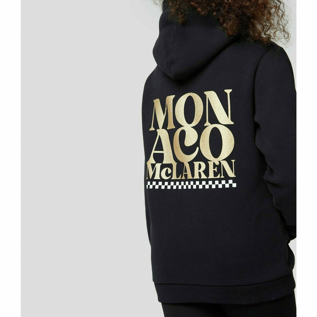 McLaren F1 Special Edition Monaco GP Kids Slogan Hoodie- Youth Blue/Black Hoodies Light Gray