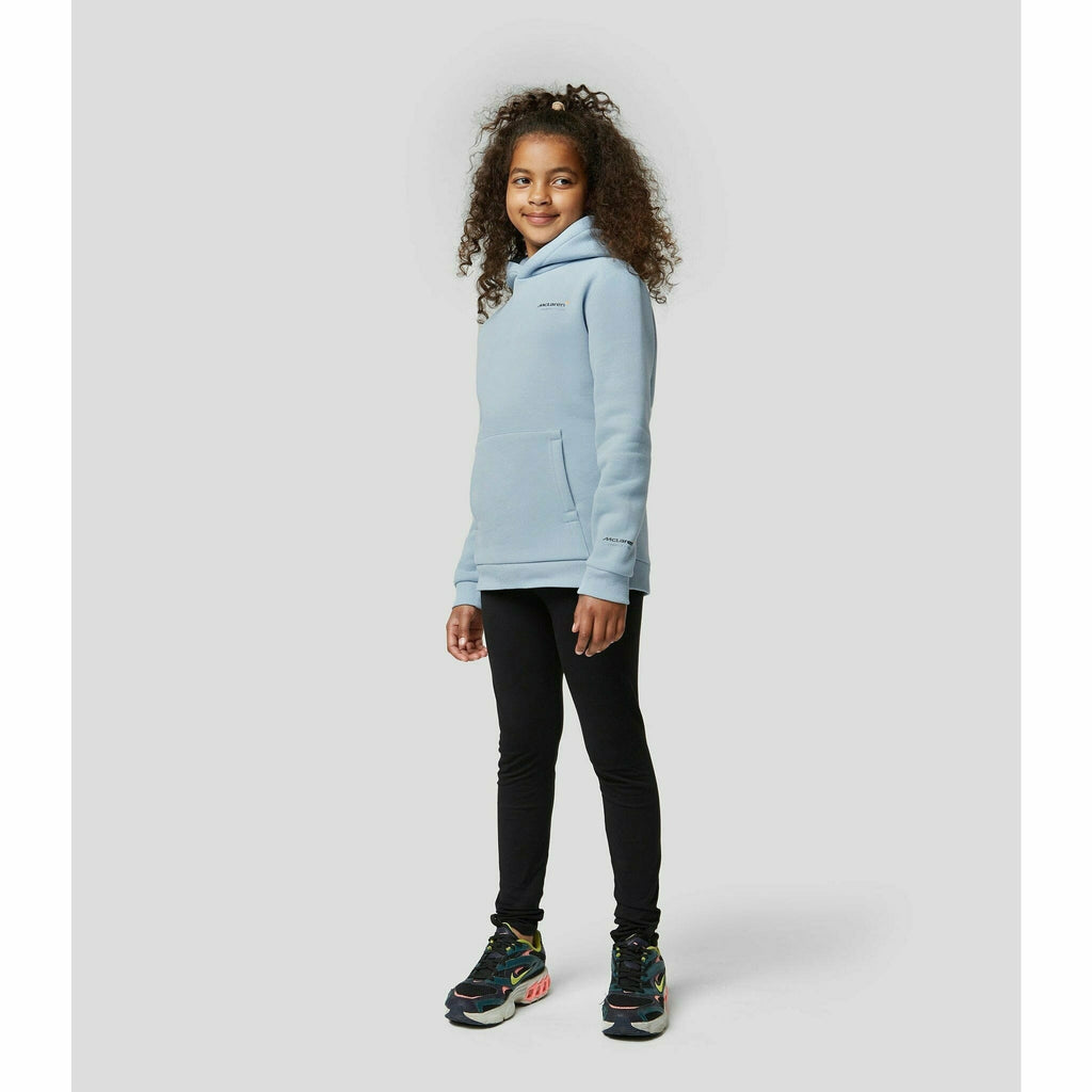 McLaren F1 Special Edition Monaco GP Kids Slogan Hoodie- Youth Blue/Black Hoodies Light Gray
