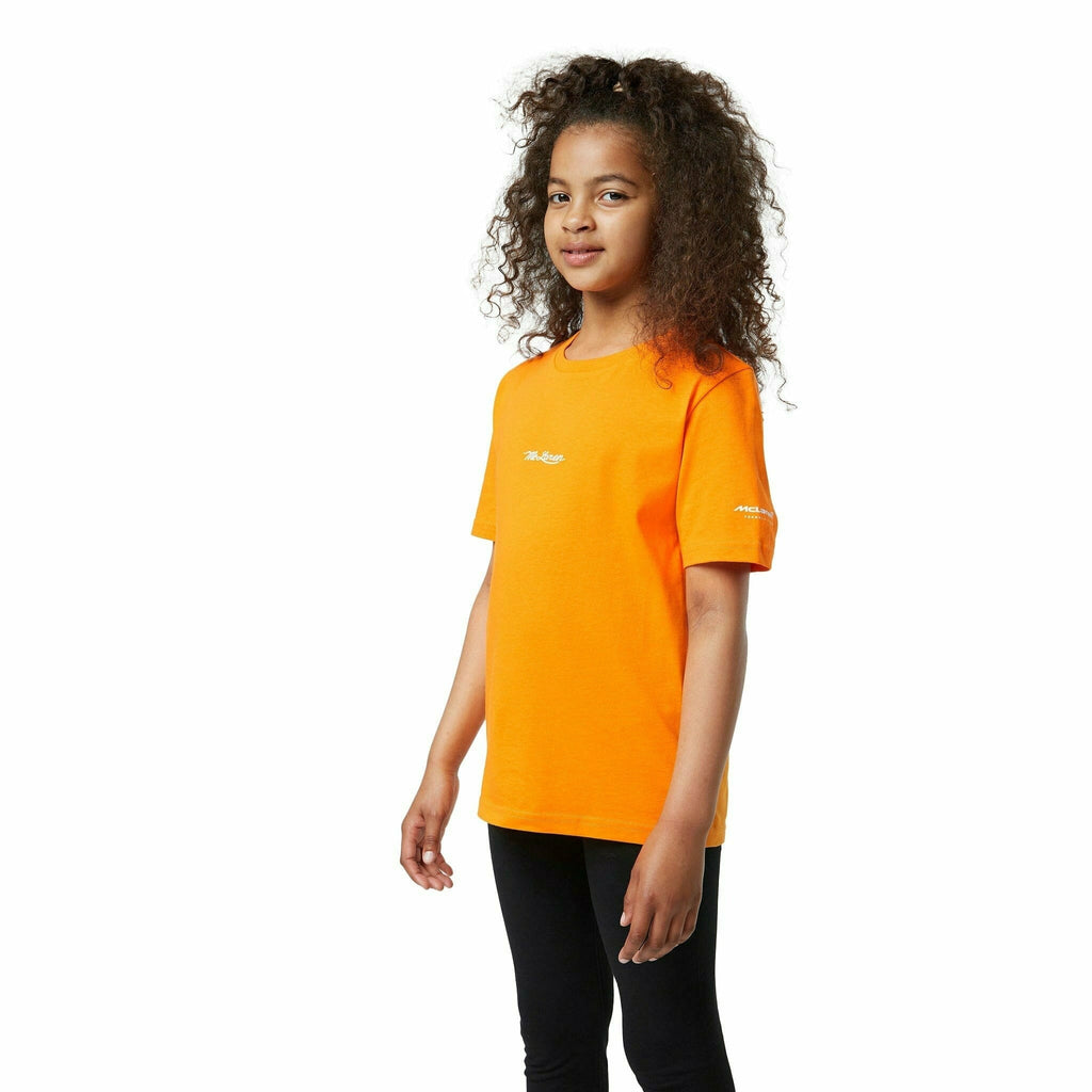 McLaren F1 Special Edition Monaco GP Kids Daniel Ricciardo #3 T-Shirt- Youth Orange/Black T-shirts Black